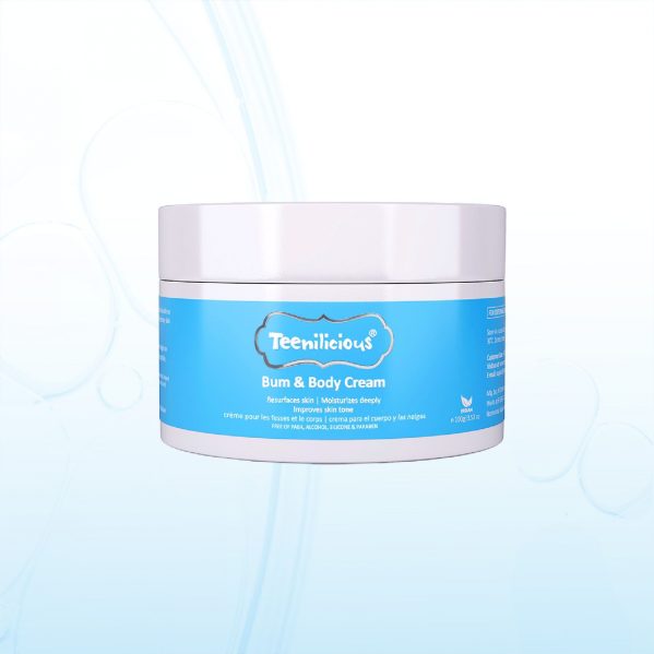 Kem Dưỡng Da, Làm Sáng Da, Giảm Thâm Da Vùng Mông & Toàn Thân Teenilicious Bum & Body Cream