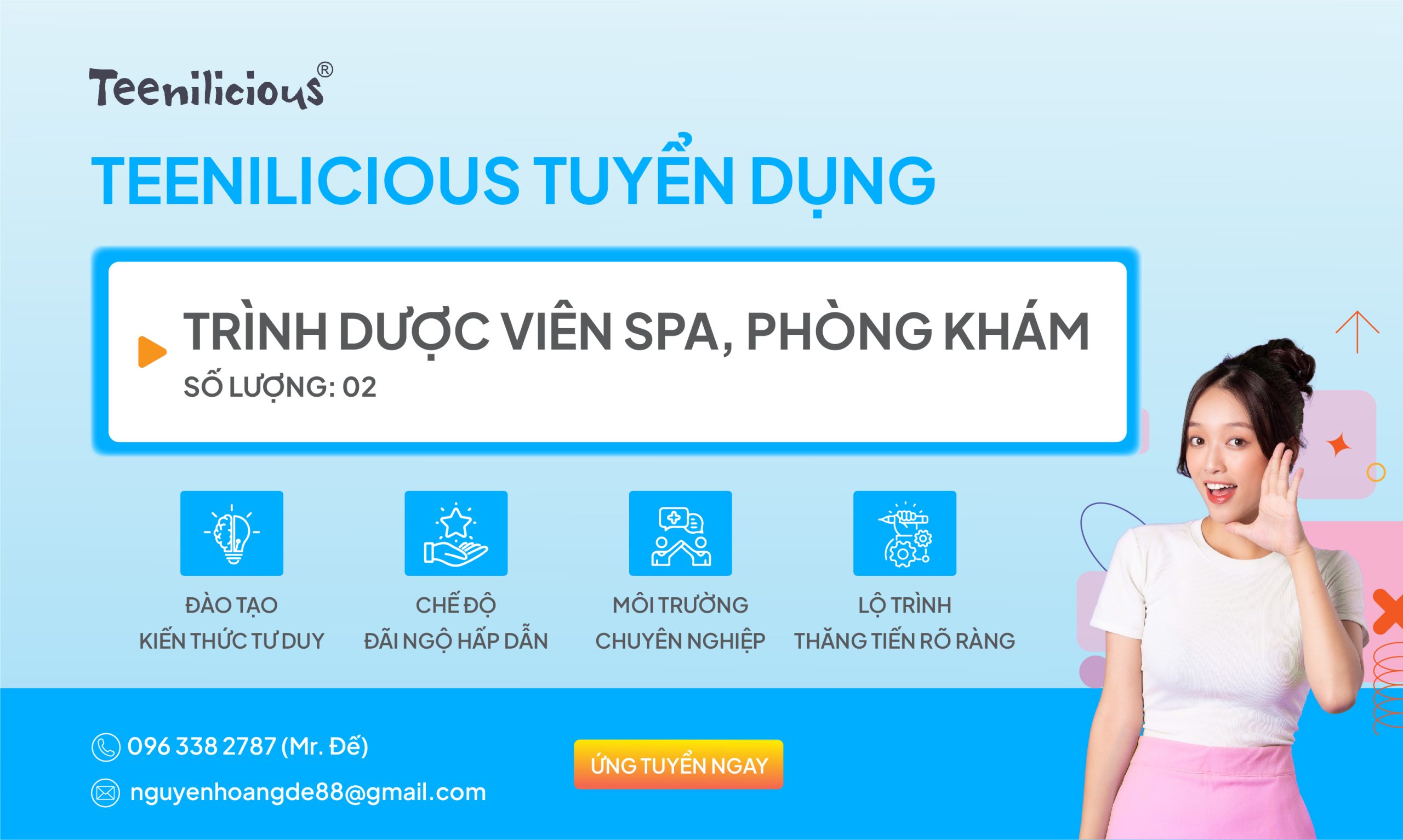 Tuyển dụng Teenilicious 2025