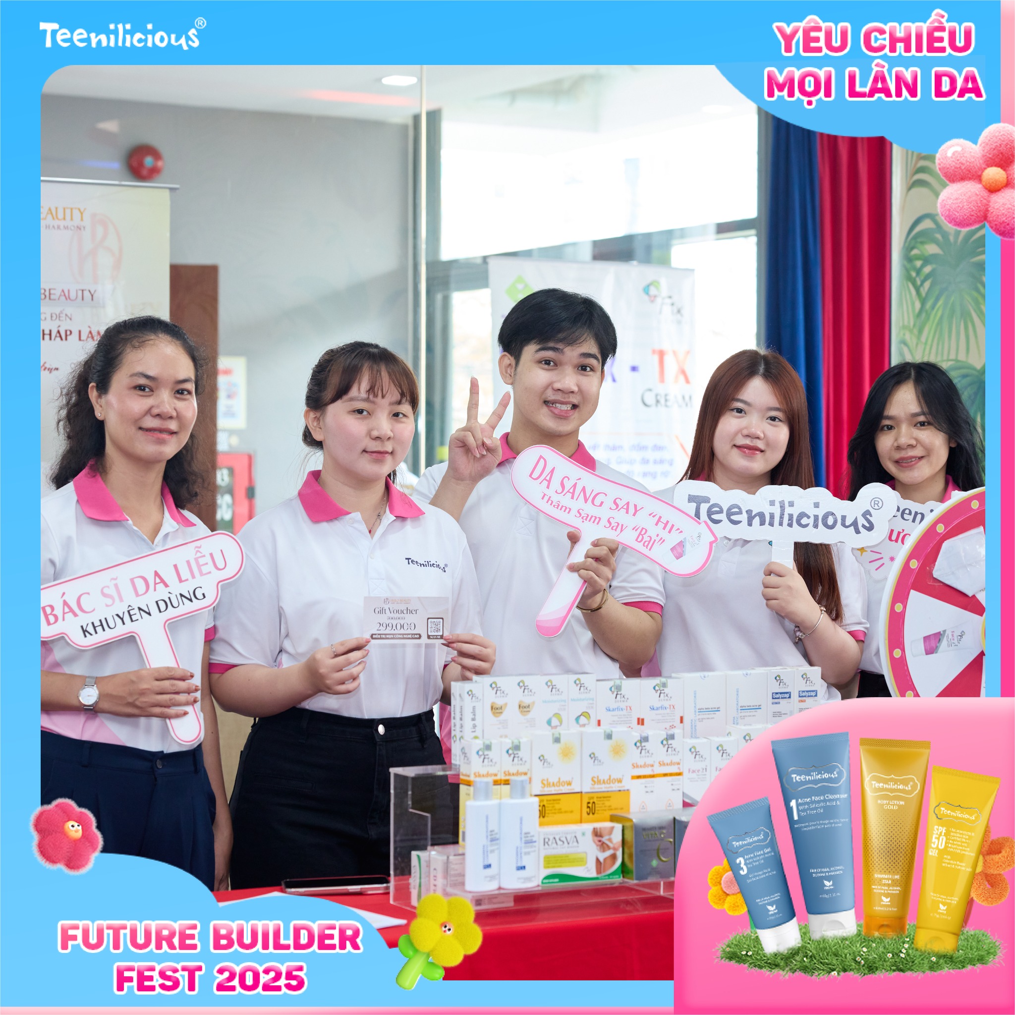 Teenilicious tại sự kiện Future Builder 2025 ngày 29/3
