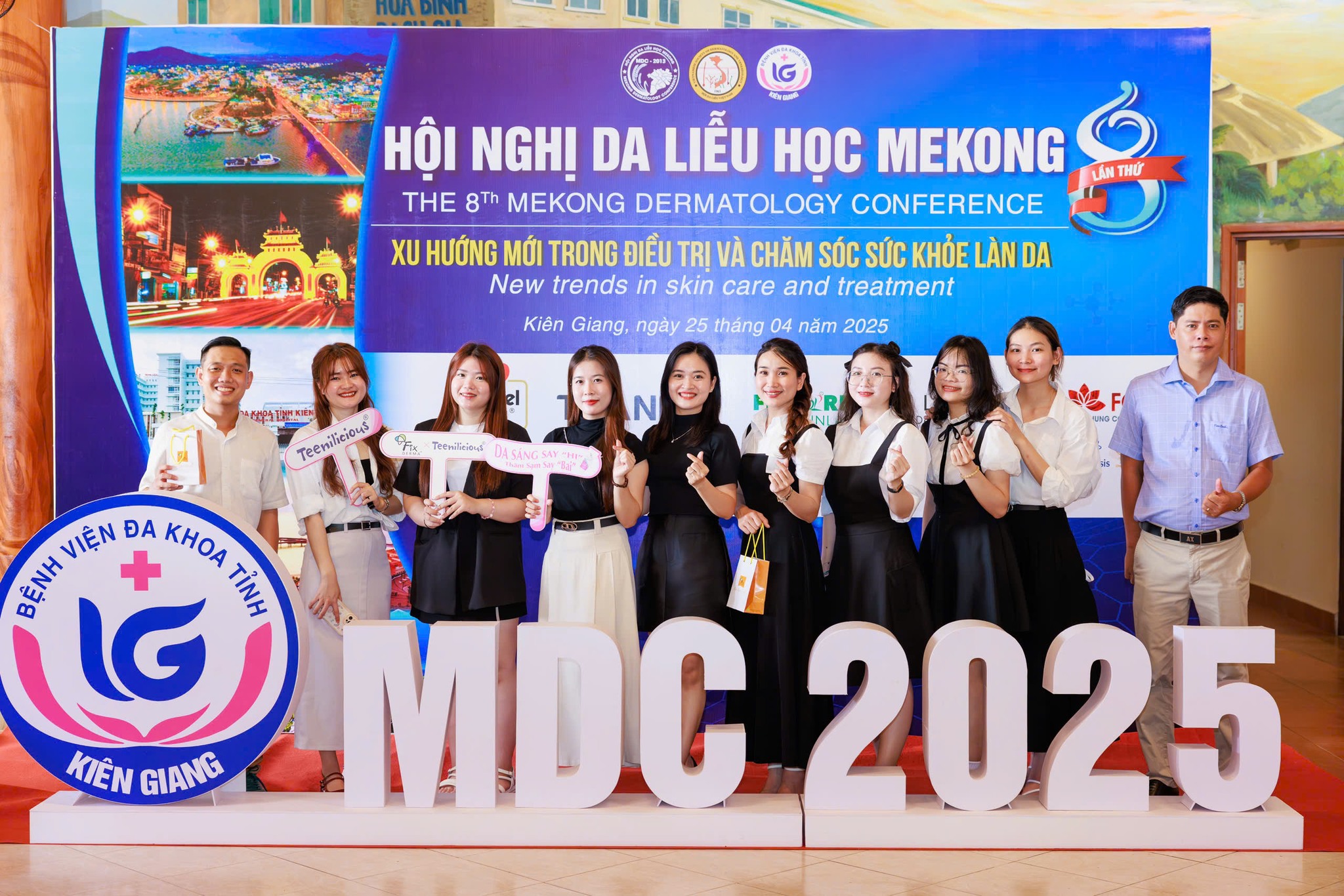 Teeniliicous tại Hội nghị Da liễu học Mekong